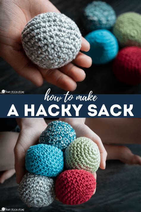 Hacky Sack Crochet Pattern - Heart Hook Home