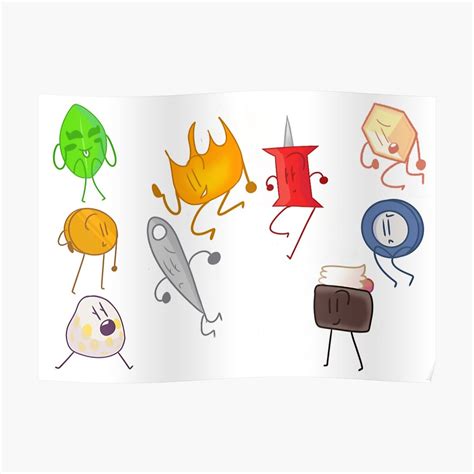 "The losers - Bfb" Poster by ToriNeko | Redbubble