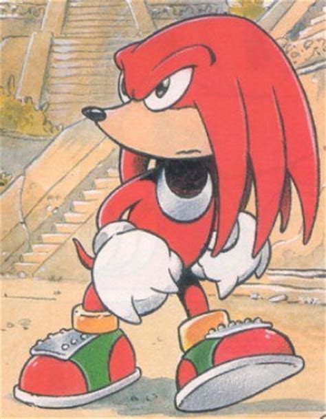 Knuckles the Echidna | Sonic the Comic Wiki | Fandom