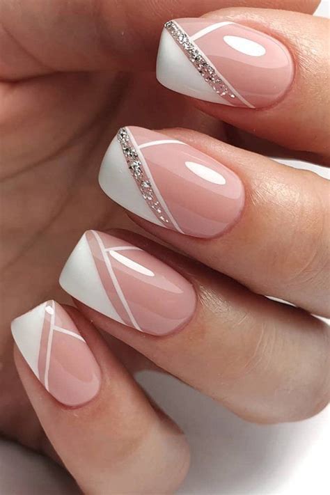 The Best Wedding Nails 2020 Trends wedding nails trends modern elegant ...