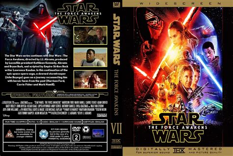 Viewing full size star wars the force awakens dvd box cover