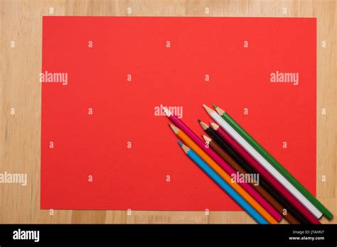 Colorful crayons. Many different colored pencils Stock Photo - Alamy