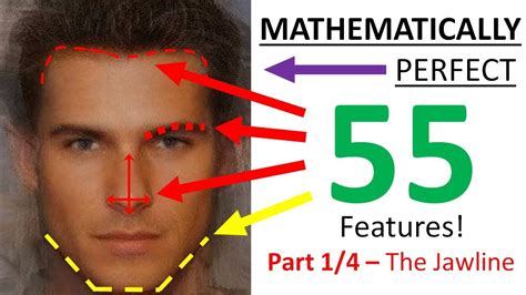 The Jawline - Analysing the Perfect Male Face (Part 1/4) - YouTube