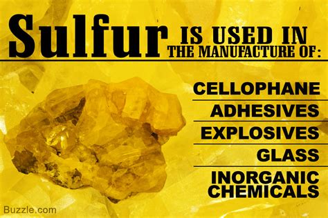 EXAMS AND ME : Sulphur: The Origin