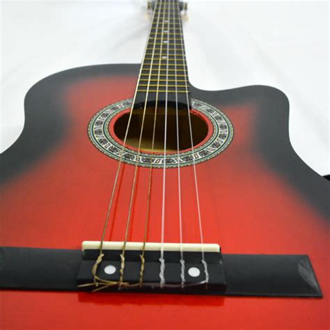 AW861C Classical Guitar (Red) - Global Musical Instrument