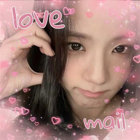 Mail sticker jisoo blackpink kpop Pop Stickers, Printable Stickers, Body Tutorial, Love Mail ...