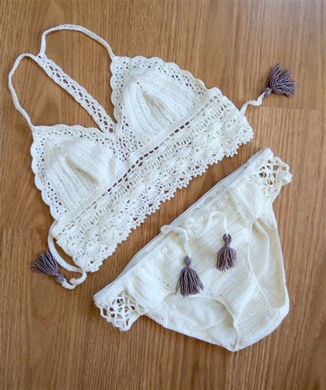 Crochet Bikini Crochet Bathing Suit Crocheted Swimsuit - Etsy