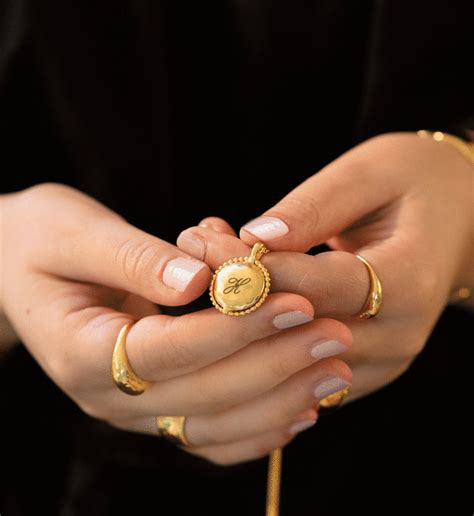Deia Locket in 18ct Rose Gold Vermeil On Sterling Silver | Jewellery by Monica Vinader