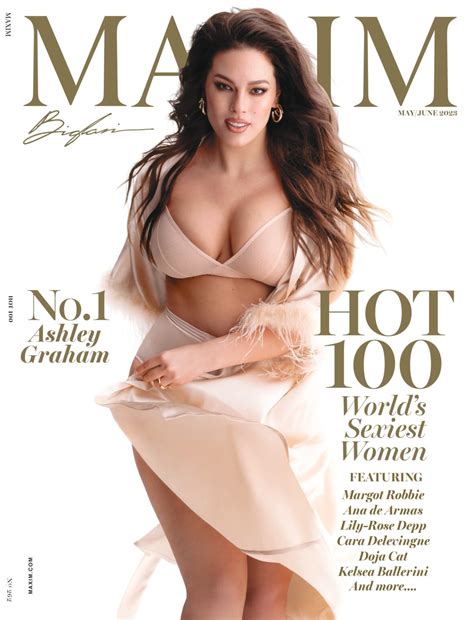 World's Sexiest Woman: Ashley Graham Is Maxim's 2023 'Hot 100' Cover ...