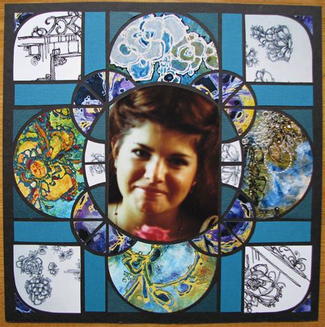 Photo Collage created by Lise Head, Lea France Designer using Celtic Knot Stencil. Collage ...