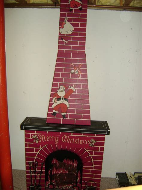 30 Best Ideas Vintage Christmas Cardboard Fireplace - Home Inspiration and Ideas | DIY Crafts ...