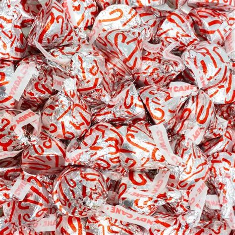 Candy Cane Hershey's Kisses - 2 lb Bag