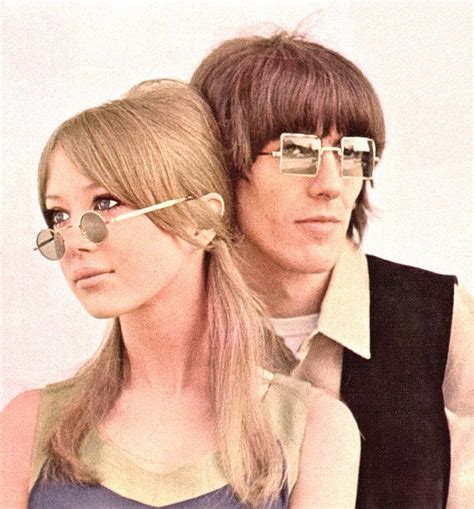 Love this picture of George Harrison and his wife Patti. They were one of rock's original "it ...