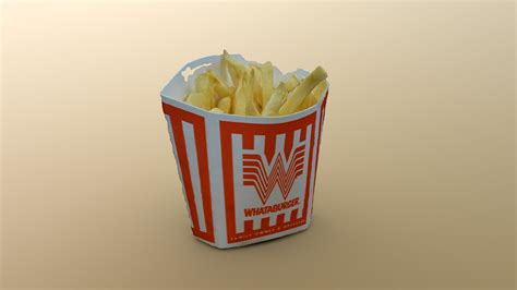 Whataburger Fries (photogrammetry) - Download Free 3D model by Austin Beaulier (@Austin.Beaulier ...