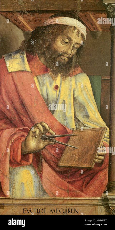 Euclid of megara justus van gent hi-res stock photography and images - Alamy