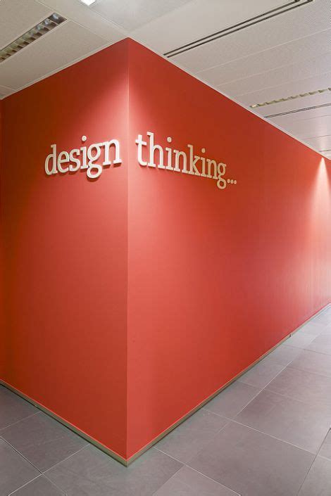 Simple signage idea #office #signage #moderndesign http://www.ironageoffice.com/ | Corporate ...