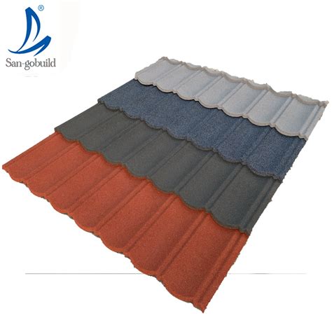 Versatile Roofing Sheets, Factory Direct Sell Color Stone Coated ...