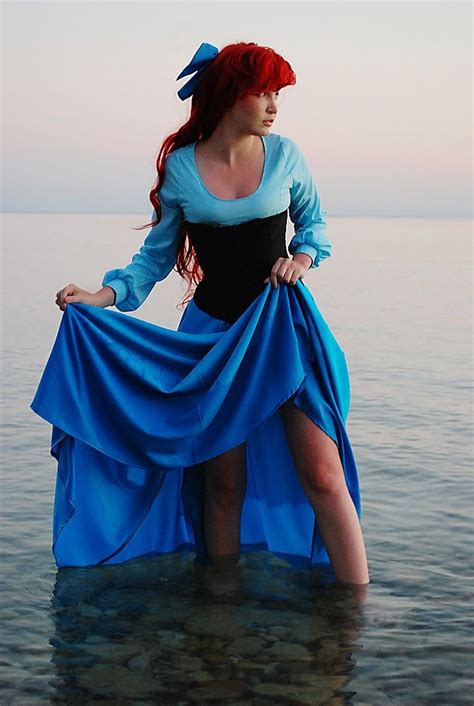 Blue dress perfection. | Ariel cosplay, Cosplay outfits, Little mermaid ...