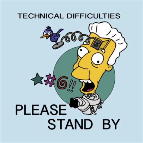 Kent Brockman - Technical Difficulties - Thesimpsons - Tapestry | TeePublic