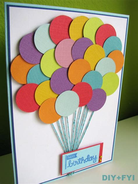 Balloon Birthday Card | Greeting Cards | Pinterest