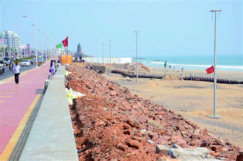 Visakhapatnam: RK beach gets back its expanse, pride | Visakhapatnam ...