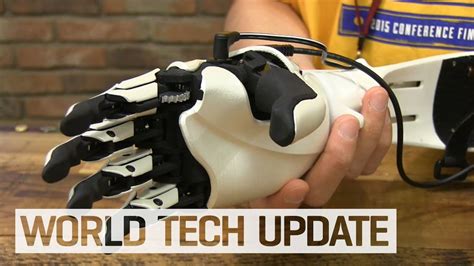 This 3D-printed robotic hand is an inexpensive but important prosthetic - YouTube