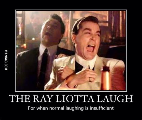 The Ray Liotta laugh - 9GAG