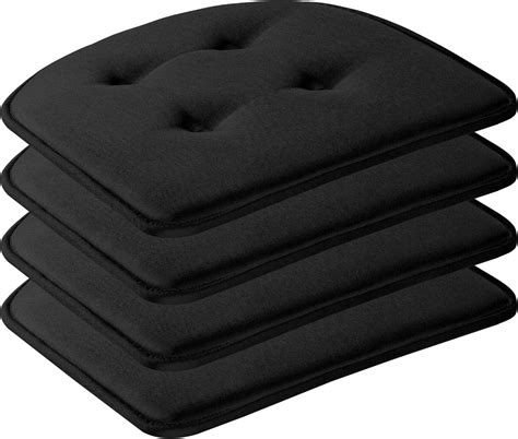 Amazon.com: HARBOREST Chair Cushions for Dining Chairs 4 Pack - Memory ...