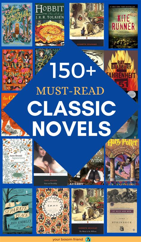 150+ Classic Books Every Book Lover Should Read In Their Life Time – The Creative Muggle ...