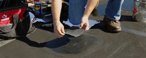 Rubber Roof Repair DIY Step by Step Slideshow - Jurin Roofing Florida