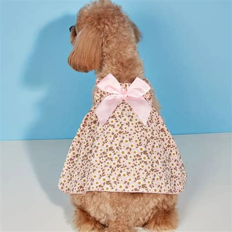 Spring Summer Pet Floral Skirt For Small Dogs Cats Dresses For Cat Dog Pet Apparel - Pet ...