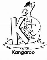 Free Printable Kangaroo Coloring Pages For Kids sketch template
