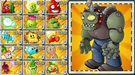 Plants vs Zombies 2 Final Boss - All Premium Plants Power-Up! vs All ...