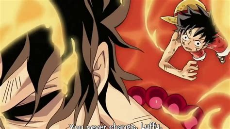 Luffy Saves Ace - YouTube