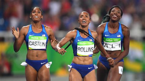 Brianna Rollins leads U.S. Olympic sweep in women's 100 hurdles