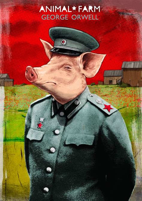 A pig dressed like a human, looks exacty like one too. | Book cover illustration, Animal farm ...