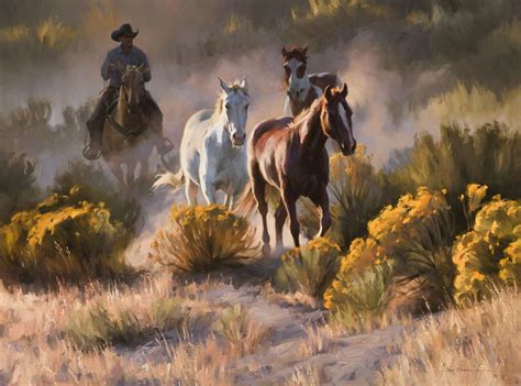 Tom Browning Portfolios - Brasada Western Artwork, Western Paintings ...