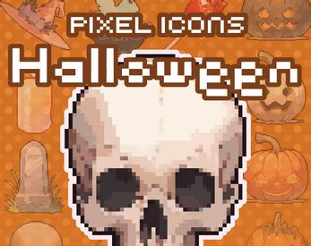 Pixel Icons: Halloween! 🎃 by Heego