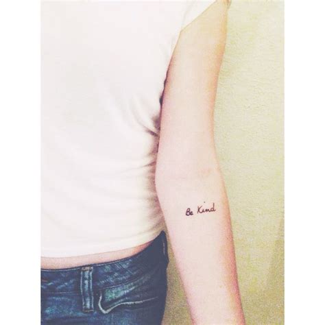 be kind tattoo | Dainty tattoos, Tattoos, Body art