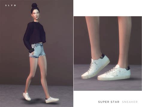 The Sims Resource - Super Star Sneakers (Female version)