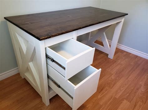 30+ Farmhouse Desk Plans Ana White | lesespecies