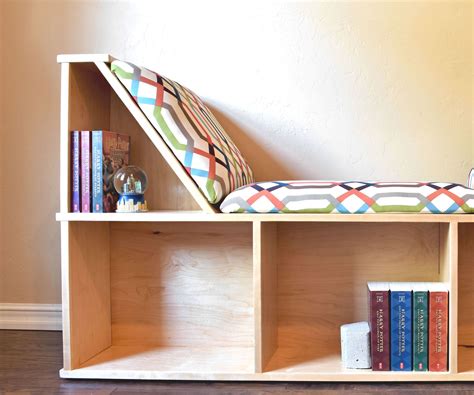 Bookcase With Reading Nook Plans - Sized perfectly for big picture books and smaller treasures ...