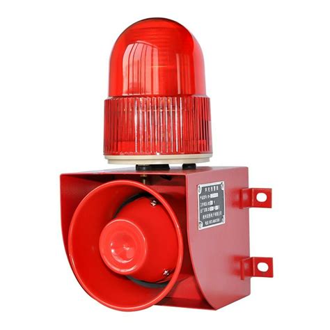 YS-01 AC110-120V Industrial Sound and Light Alarm Emergency Warning Voice Out... - Walmart.com ...