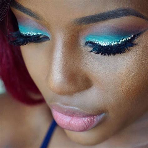 Instagram photo by Dibawssette • Jan 4, 2016 at 6:25pm UTC | Turquoise eyeshadow, Silver ...