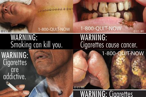 Study: Graphic warnings on cigarettes boost desire to quit, but only ...