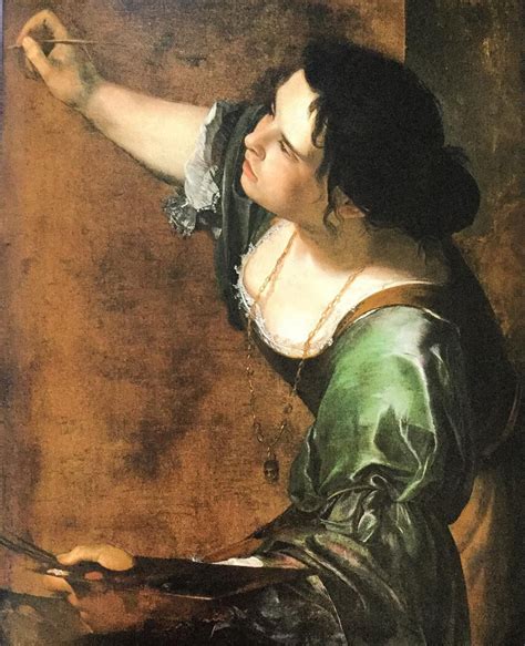 Αρτεμισία Τζεντιλέσκι - Artemisia Gentileschi 'Self Portrait as the Allegory of Painting' 1638