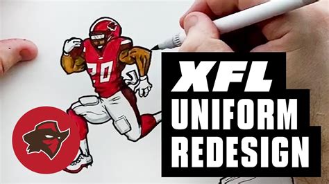 Redesigning the Dallas Renegades Jerseys | XFL Uniform Redesign - YouTube