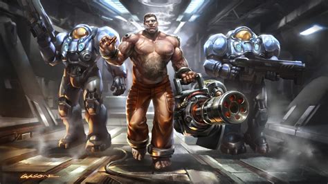 Tychus Findlay Illustration : r/starcraft