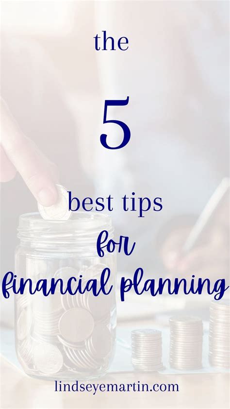 the 5 best tips for financial planning | Financial literacy, Finance tips, Money management