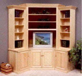 Solid Wood Corner TV Stand - Foter | Muebles de esquina, Mueble esquinero para tv, Muebles para tv